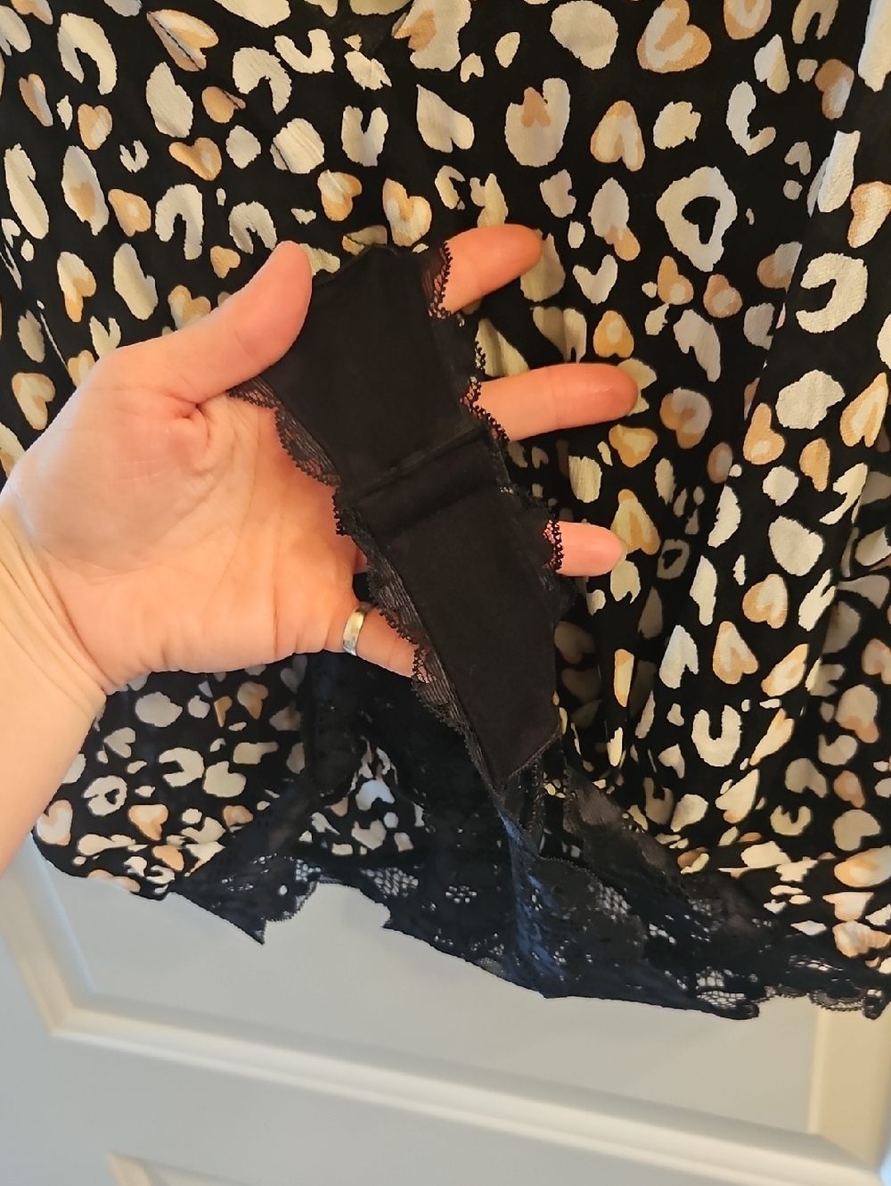 Free People Black Intimately Bare It All Bodysuit, L, Romantic, Dark, Glam - Picture 7 of 13